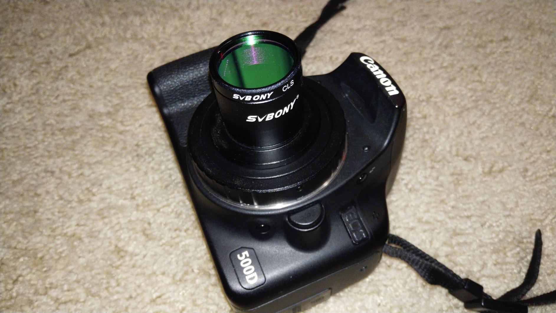 SVBONY T2 T Ring Camera, 1.25” T Ring Telescope, Compatible with Canon customer photo 2