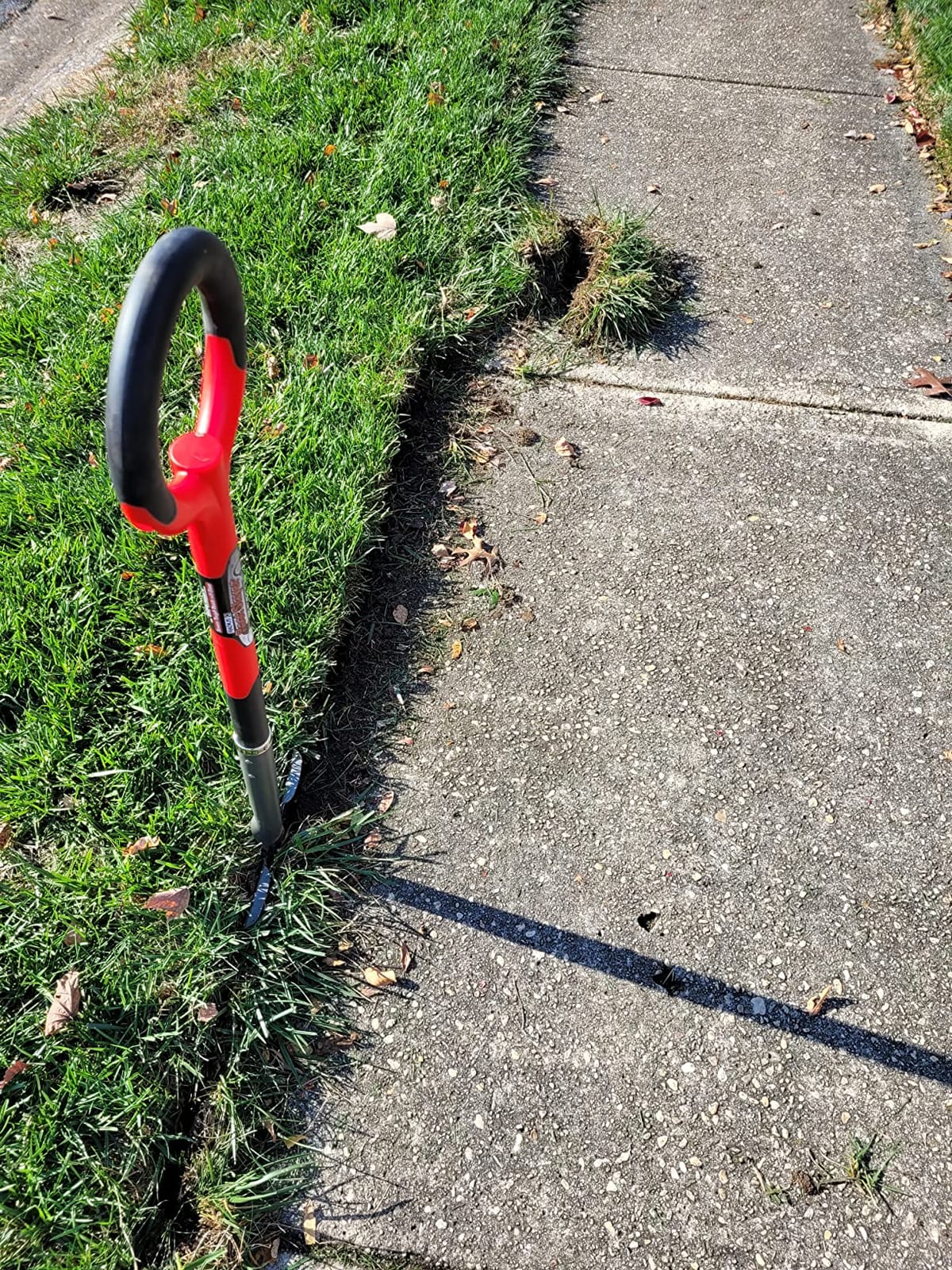 Root Slayer 22711 XL Serrated Garden Edger, Red customer photo 1