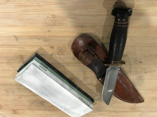 Sharp Pebble Whetstone Sharpening Stone 3000/8000 - with Flattening Stone customer photo 1