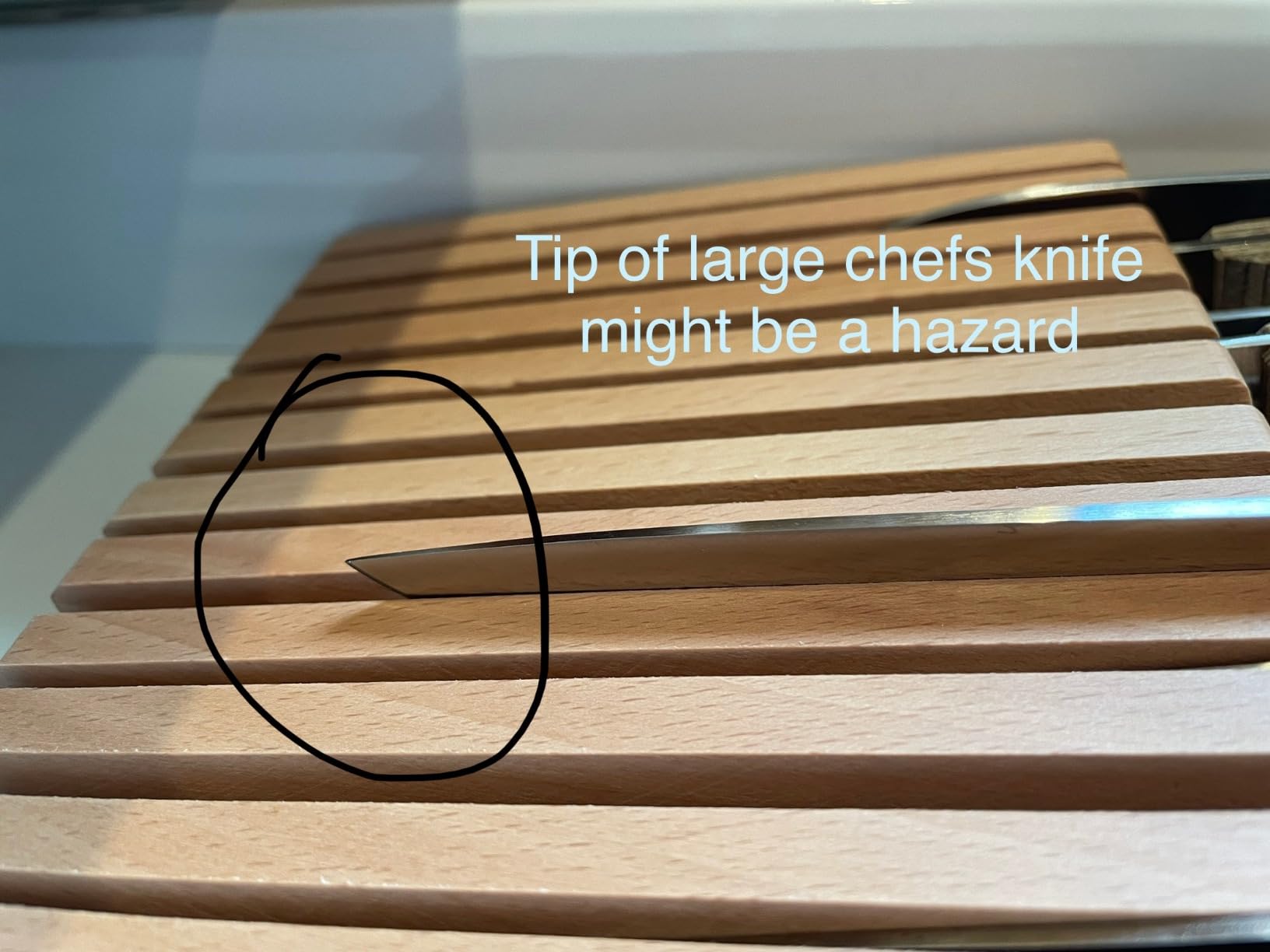 Zwilling 8-Slot In Drawer Knife Block, Beechwood customer photo 1