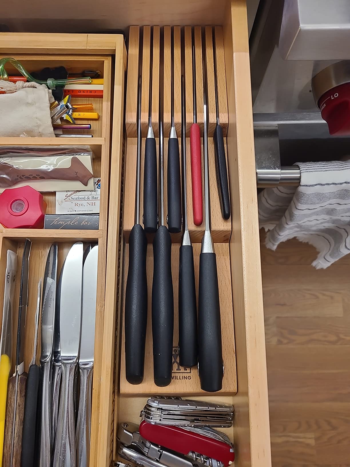 Zwilling 8-Slot In Drawer Knife Block, Beechwood customer photo 2
