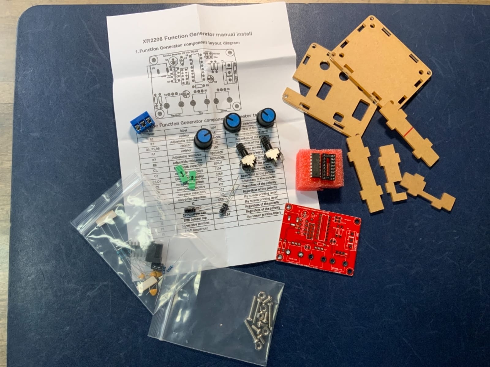 XR2206 High Precision Function Signal Generator DIY Kit customer photo 1