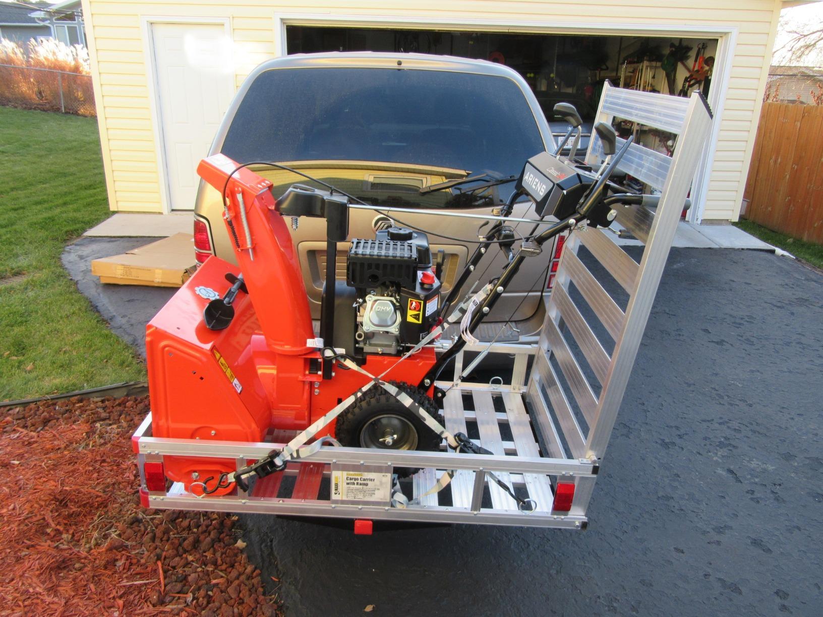 MaxxHaul 80779 Aluminum Hitch Mount Wheelchair/Mobility Carrier – 50