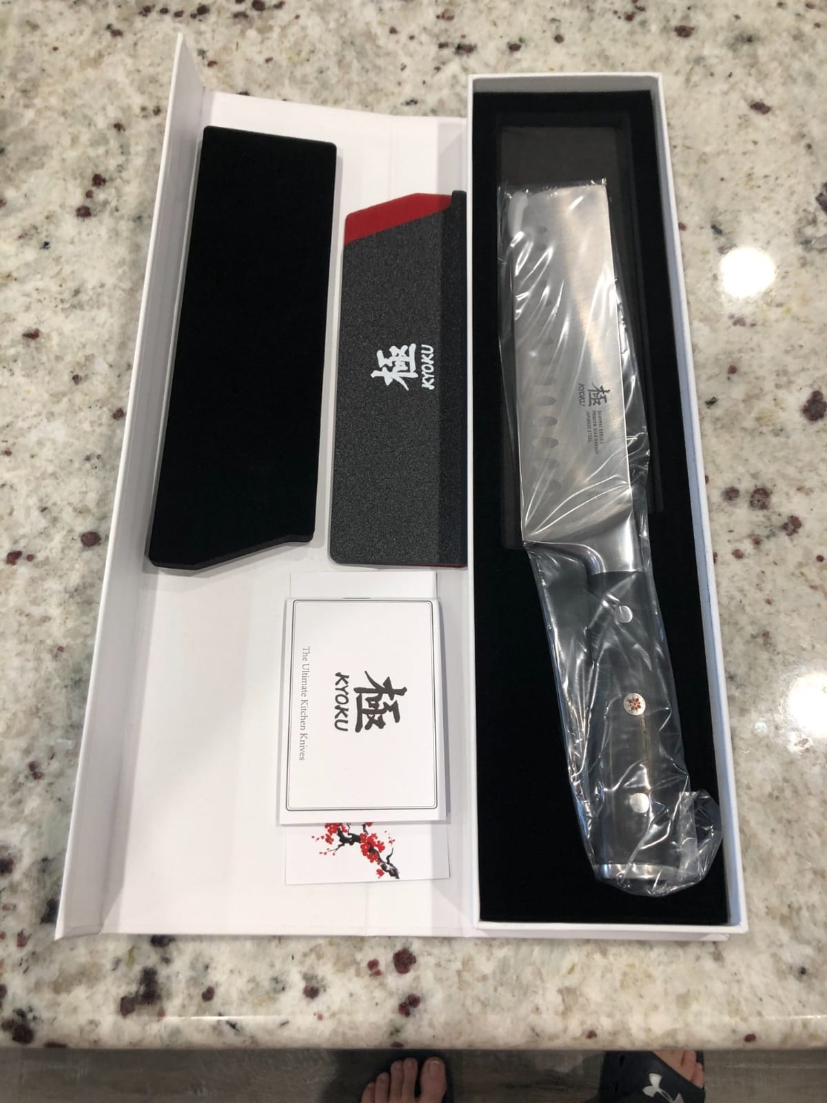 KYOKU Samurai Series - Nakiri Japanese Vegetable Knife 7