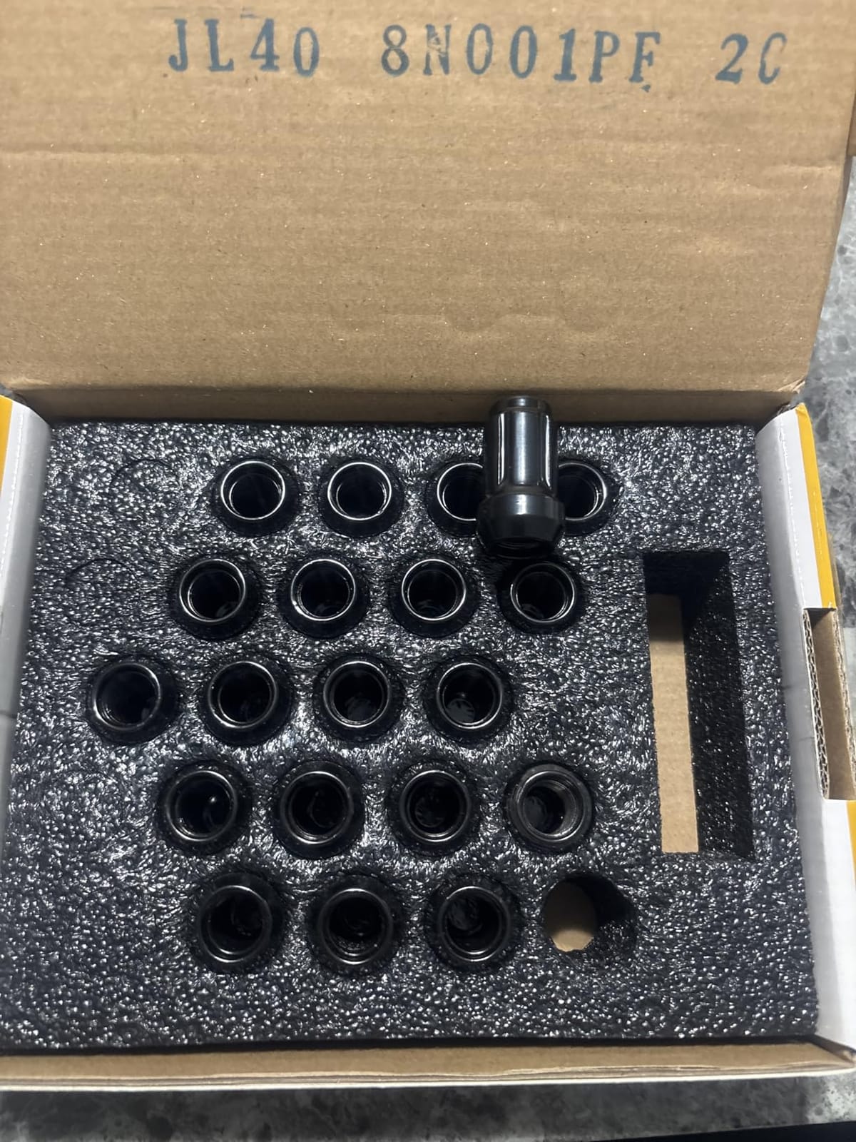 Dynofit 12x1.5 6 Spline Lug Nuts Set, 20pc 5lug Small Wheel Nuts Compatible with Honda Chevy Accord Civic CRV Pilot Odyssey,Closed End Aftermarket Tuner Wheel Studs with 1 Socket Key fit Impala Escape customer photo 1