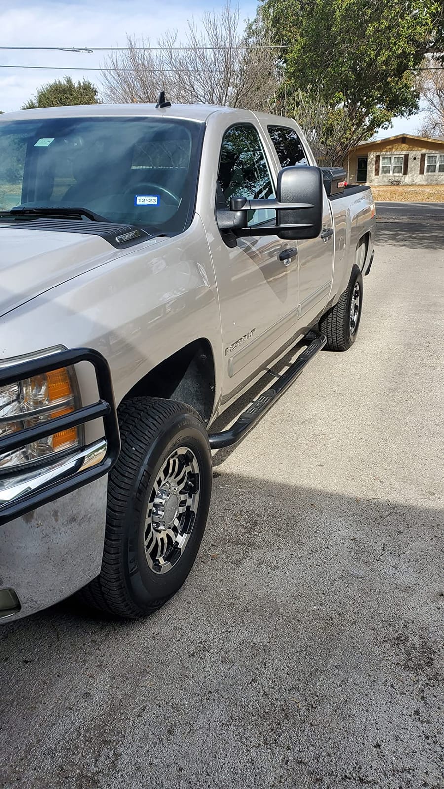AUTOSAVER88 Tow Mirror Compatible with 2007-2013 Chevy Silverado GMC Sierra customer photo 2
