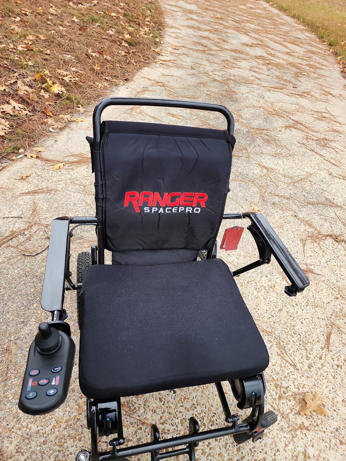 Porto Mobility Ranger SpacePro Carbon Fiber Lightweight Foldable Next Generation Electric Wheelchair (Carbon, Standard) customer photo 2
