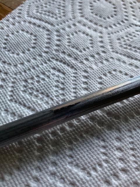 Knife Sharpener Rod, 13 Inch Carbon Steel Honing Rod for Kitchen Knives customer photo 1