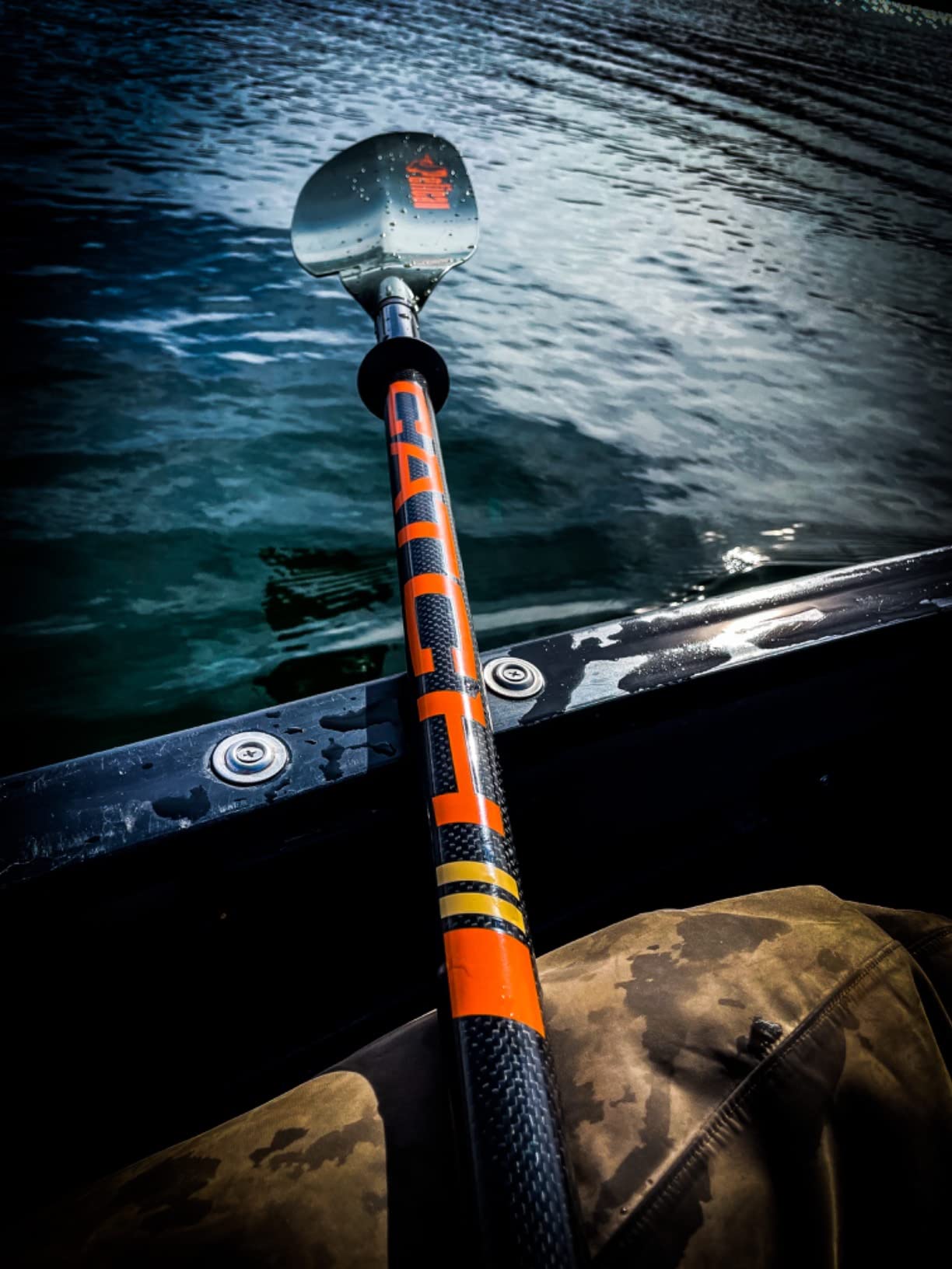 The Catch Kayak Paddle|Adjustable Fiberglass Shaft with Nylon Blades|Lightweight, Adjustable| Perfect for Kayak Fishing, 98.5 inch (250cm) - Arctic Blue - PS1973-00 customer photo 2