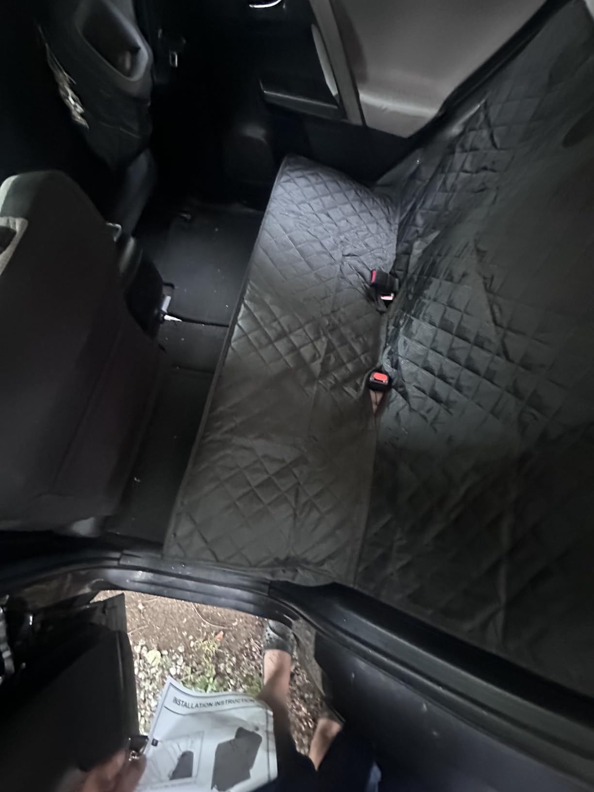 PETICON Waterproof Scratchproof Pet Bench Seat Covers for Cars, SUVs customer photo 1