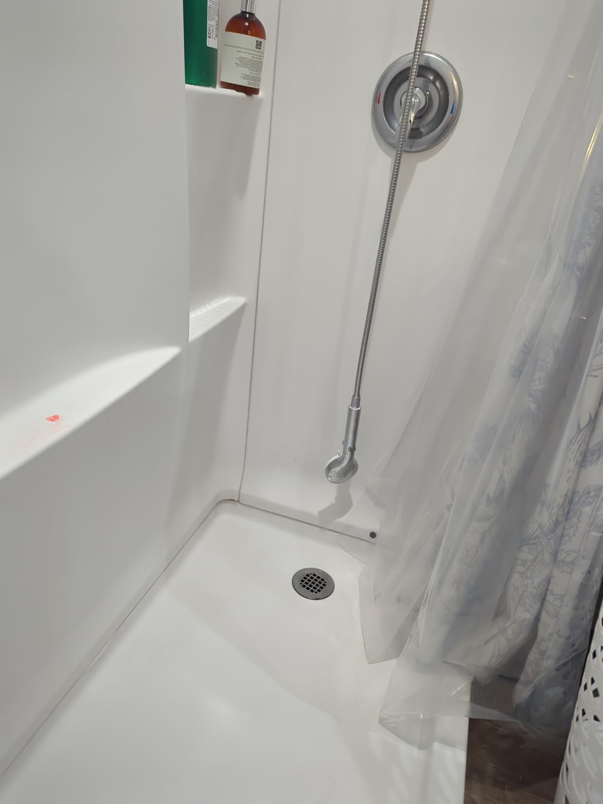 MIAOHUI Black High Pressure Shower Head with Hose and on off Switch customer photo 2