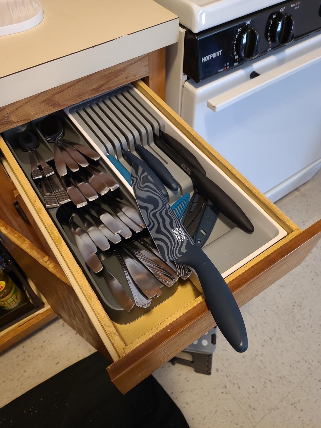 OXO Good Grips Compact Knife Drawer Organizer customer photo 1