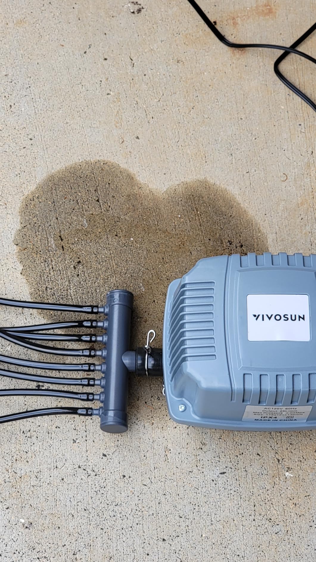 VIVOSUN DWC Hydroponics Grow System with Top Drip Kit 4 Buckets customer photo 1