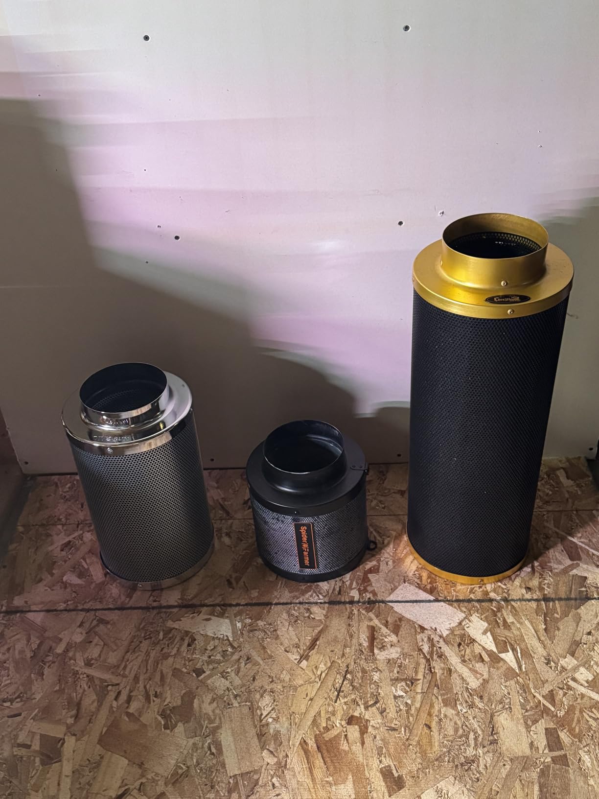 Spider Farmer 6 Inch Carbon Filter for Grow Tent Odor Control customer photo 1