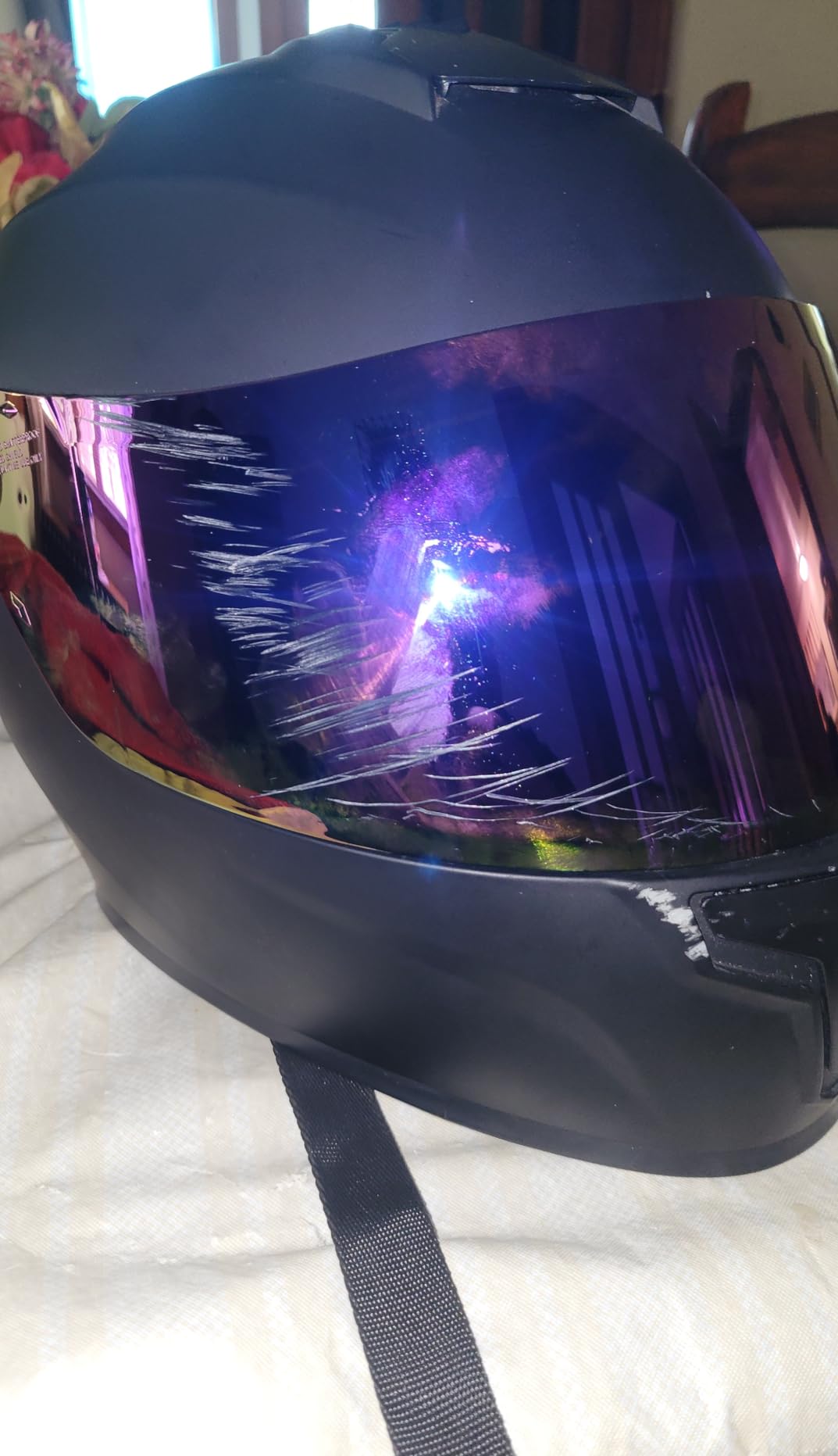 Full Face Motorcycle Helmet DOT Approved Adult Men Women MD-813 customer photo 1