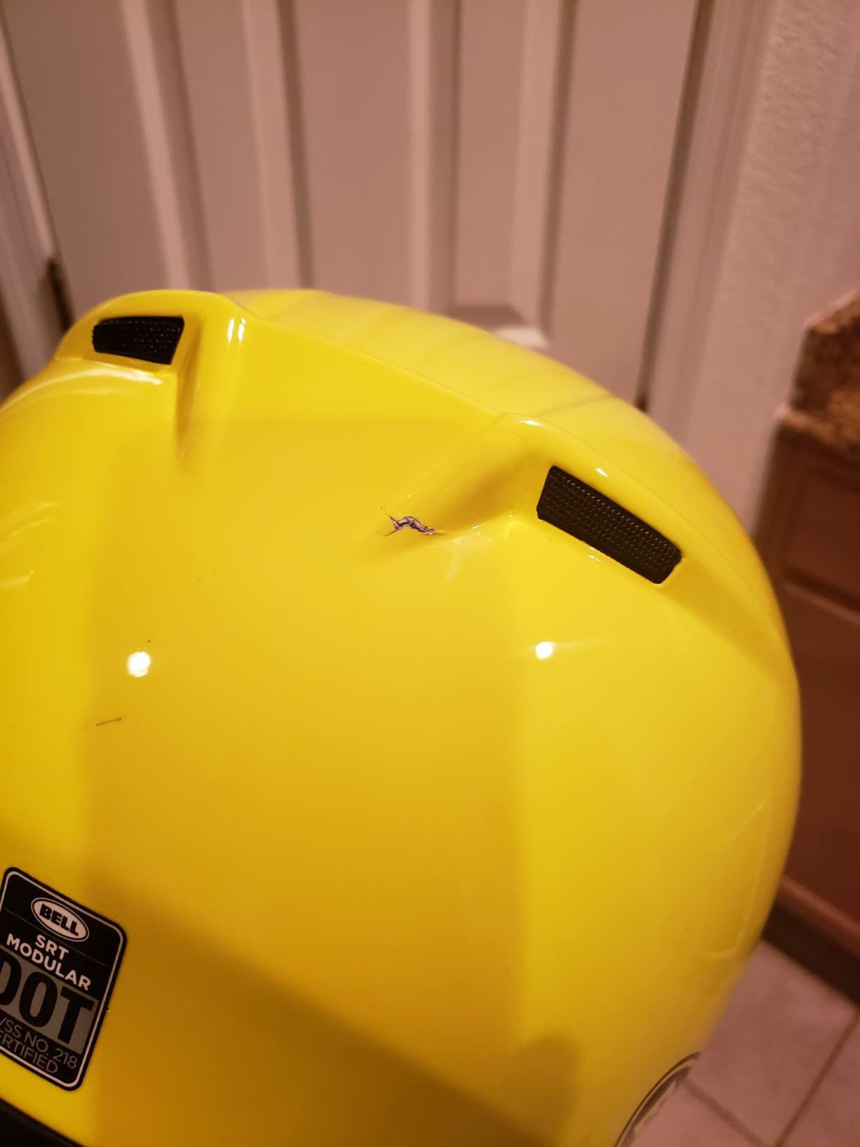 BELL SRT Modular Flip-Up Motorcycle Helmet - NR Gray, Large customer photo 2