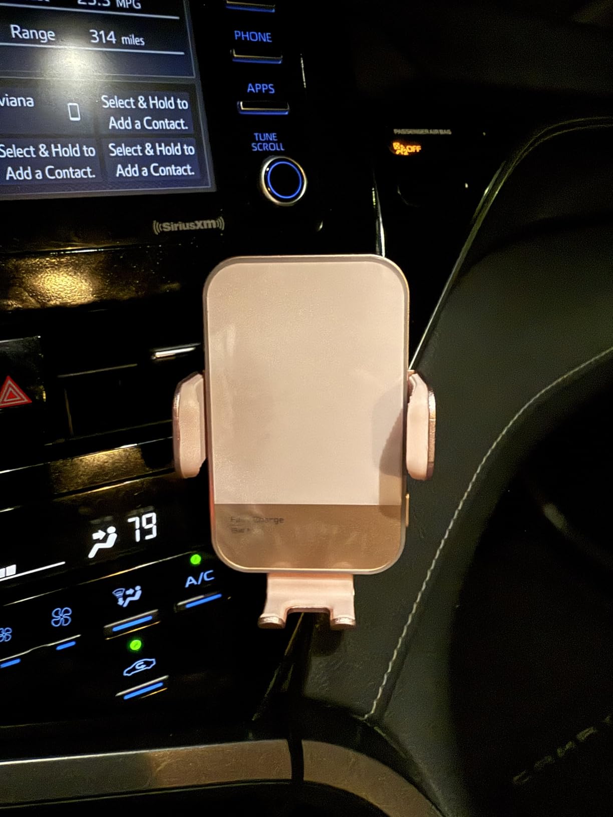 Wireless Car Charger,【7 Colored RGB Backlit】 Mosurr 15W Auto Clamping Phone Holders for Your car fit for iPhone 16 15 14 Mini Pro Max, Samsung Galaxy S25 Ultra S24 S23+, etc, Fathers Day for Gifts customer photo 1
