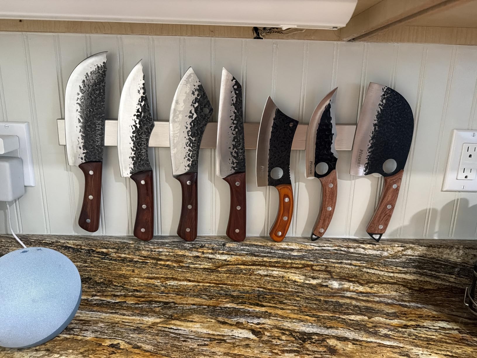 Magnetic Knife Holder for Wall 16 Inch Knife Magnetic Strip Refrigerator Knife Magnet Bar Wall Mount Knife Rack for RV Kitchen Utensil Holder Metal Tool Holder Knife Block for Kitchen Organization customer photo 1