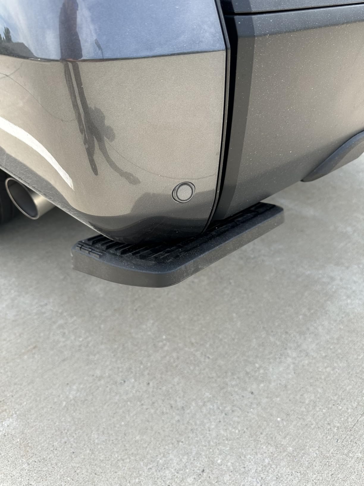 ASOPARTS Rear Bed Step Tailgate Bedstep for Toyota Tundra 2022-2026 Folding Truck Step Retractable No-Drill Bumper Tailgate Step Replace # PTS30-34000 PT392-34240 customer photo 2