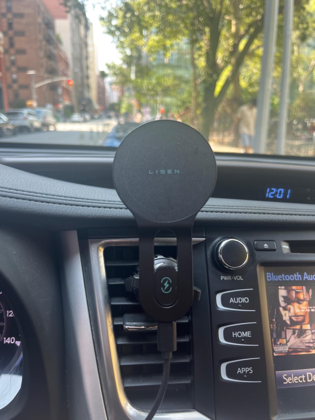 LISEN for Qi2.2 25W MagSafe Car Mount Charger for iPhone 18 Pro Max, Car Vent Magnetic Car Charger Stable Qi2 Wireless Charging Car Charger Mount Holder,Car Mount,Car Vent Mount for iPhone 18 17 16 customer photo 1