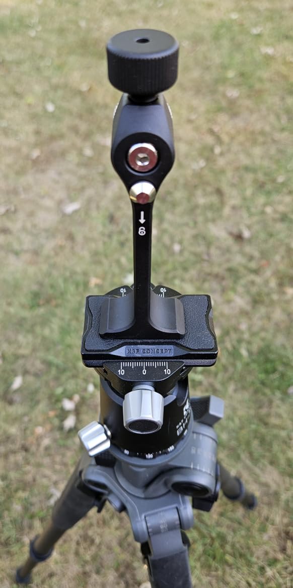 FANAUE Aluminum Binocular Tripod Adapter with 1/4