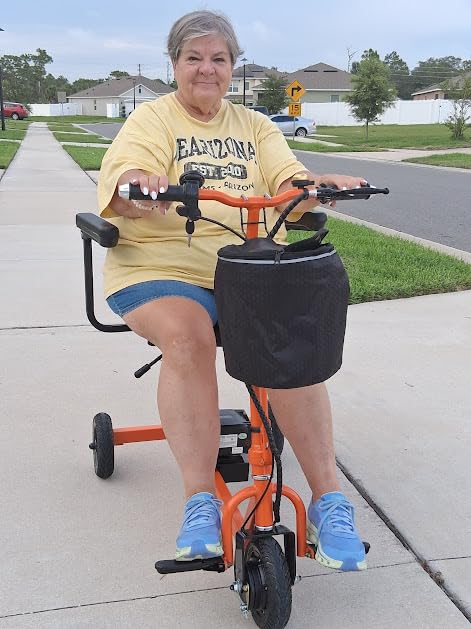 VEVOR 2025 Upgraded Lightweight Mobility Scooter for Adults & Seniors,50lb Foldable, FAA & Cruise Approved with 12 Mile Range & Removable Battery. Supports 330lbs customer photo 1