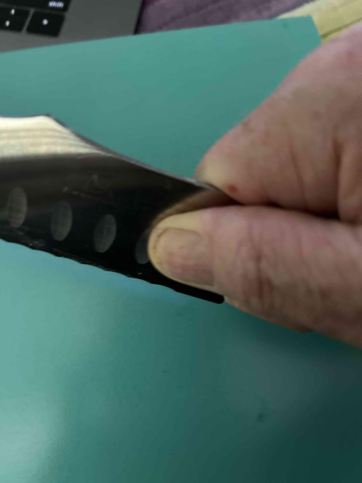 CoquusAid Resharpenable Bread Knife for Homemade Bread, 10.6'' Bread Slicer customer photo 2