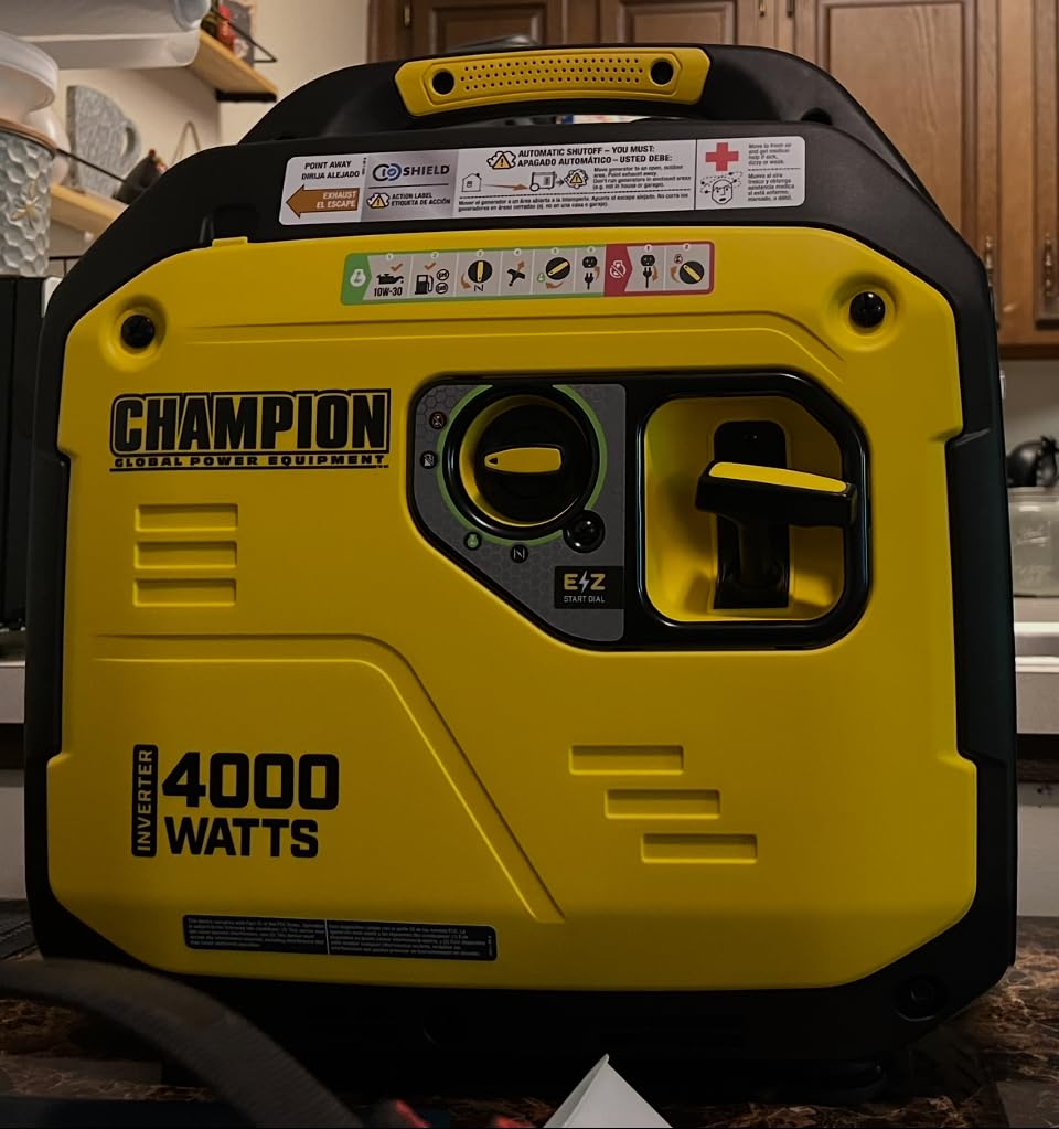 Champion 4000-Watt Dual Fuel RV Ready Portable Inverter Generator customer photo 1