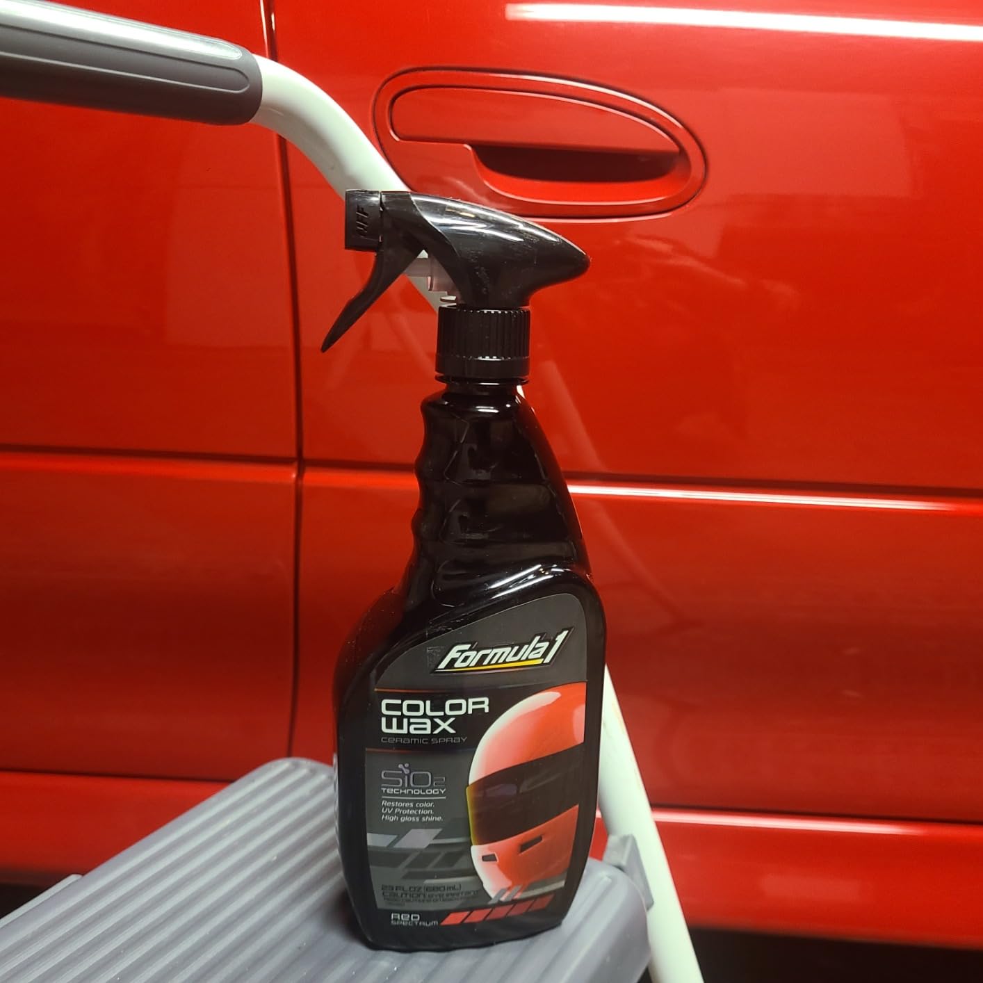 Formula 1 Color Wax for Black Car Paint, Ceramic Liquid Coating, 16oz customer photo 2