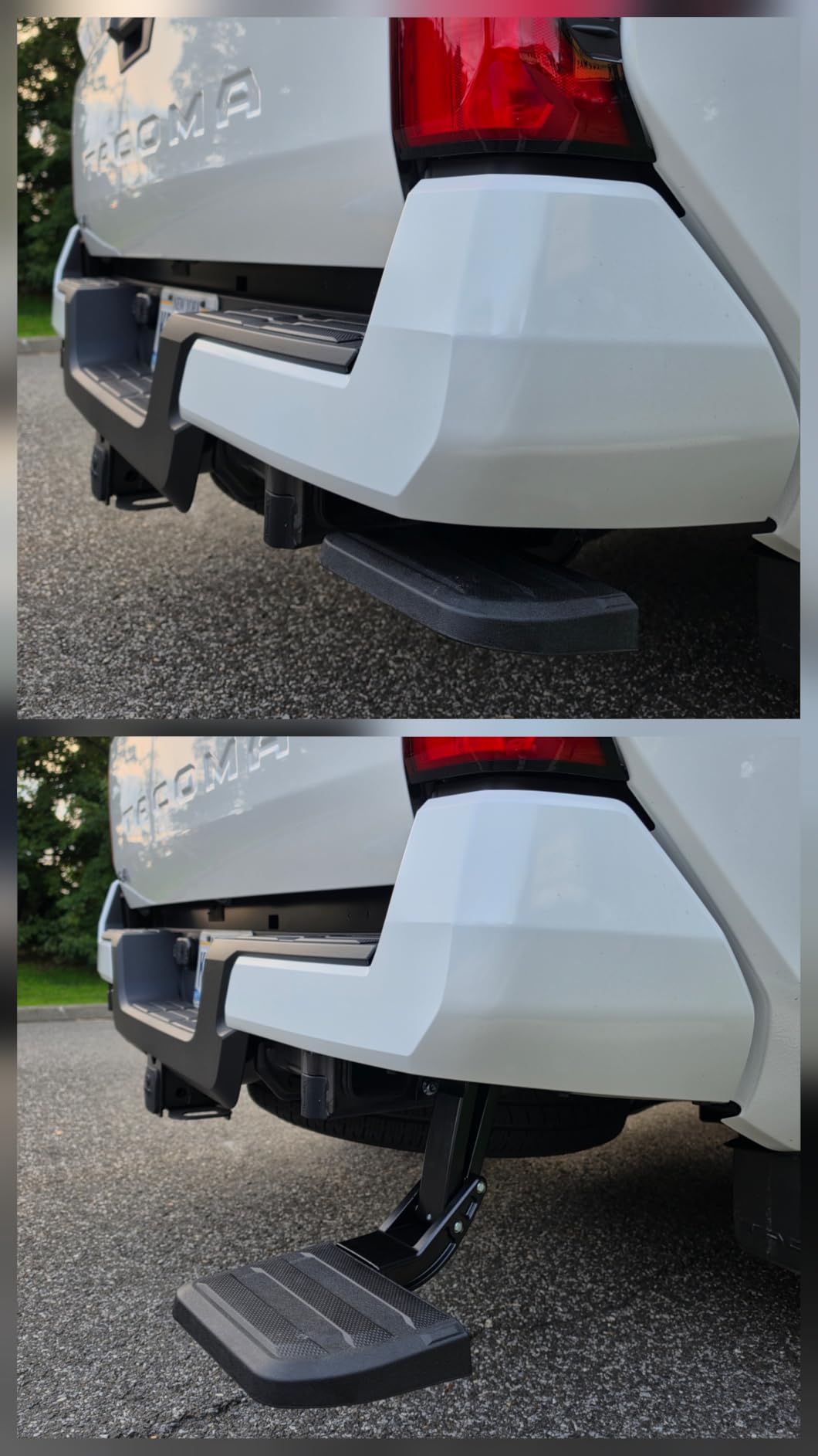 Rear Bed Step Tailgate Bedstep Compatible with Toyota Tacoma 2024 2025 2026, Folding Truck Step Retractable Bumper Tailgate Step Replace pt392-35920 customer photo 1