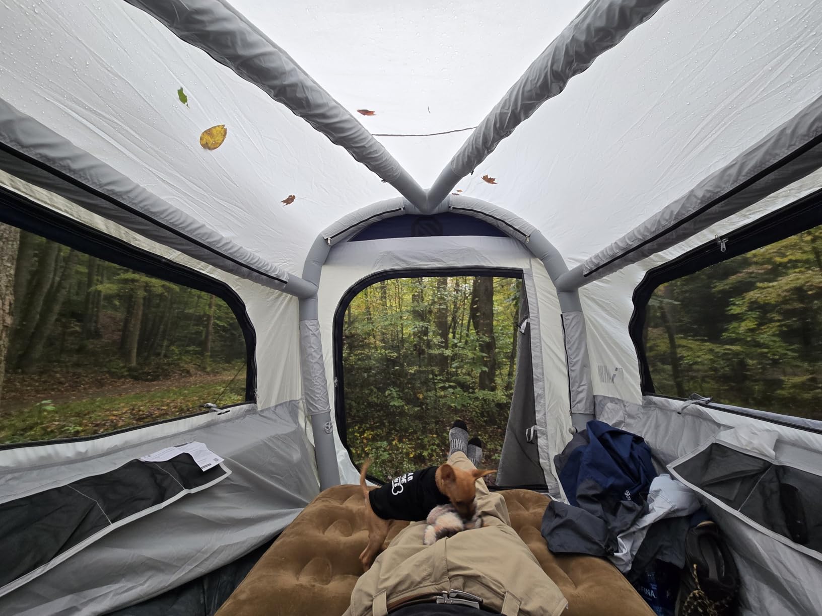 Niphean Truck Bed Tent for Camping 5ft-8ft for 2+1 People, 2 Mins Setup customer photo 1