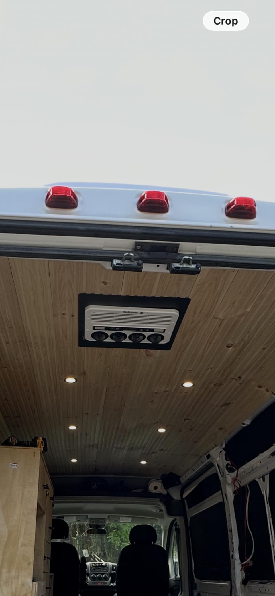 RV Air Conditioner, 12V 10000 BTU Rooftop Air Conditioner for RVs, Trucks, Vans, Campers, Tractor, Low Profile Quiet AC Unit(w/heater) customer photo 2