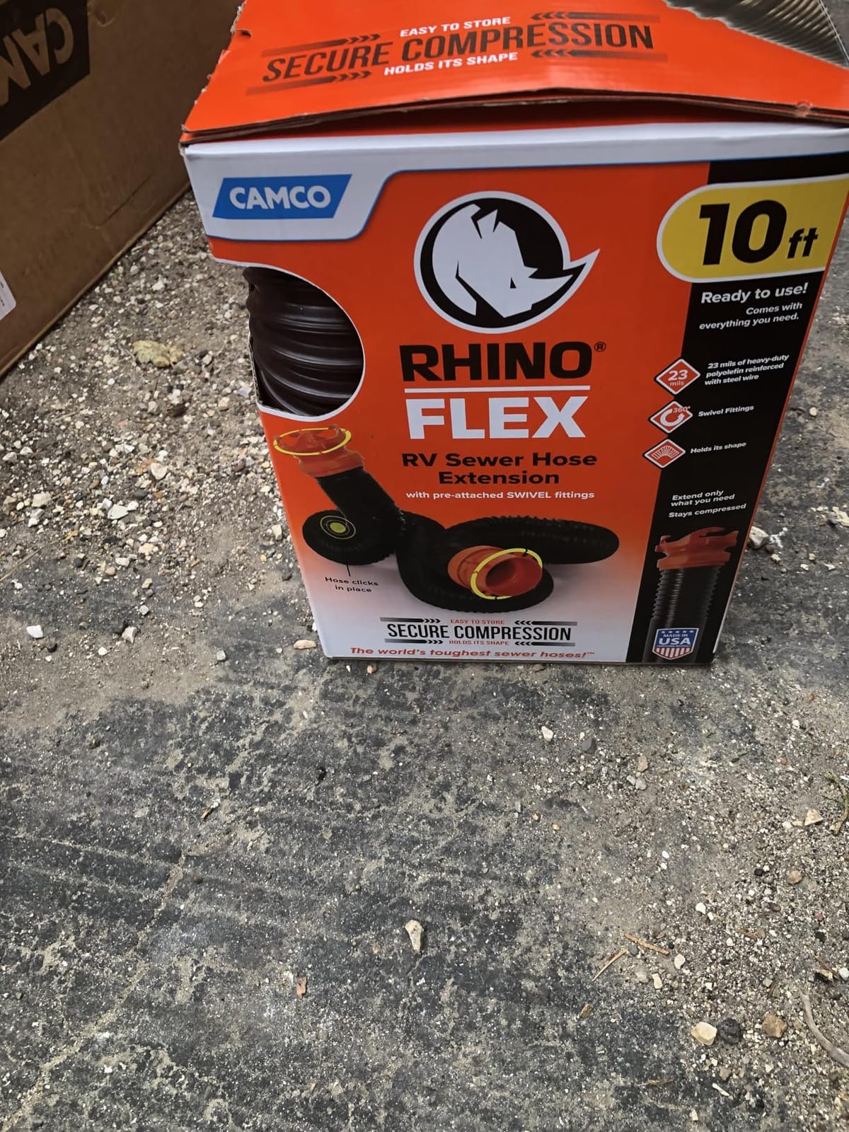Camco Rhino Ultimate 20' RV Sewer Hose Combo Kit - Made in the USA customer photo 1