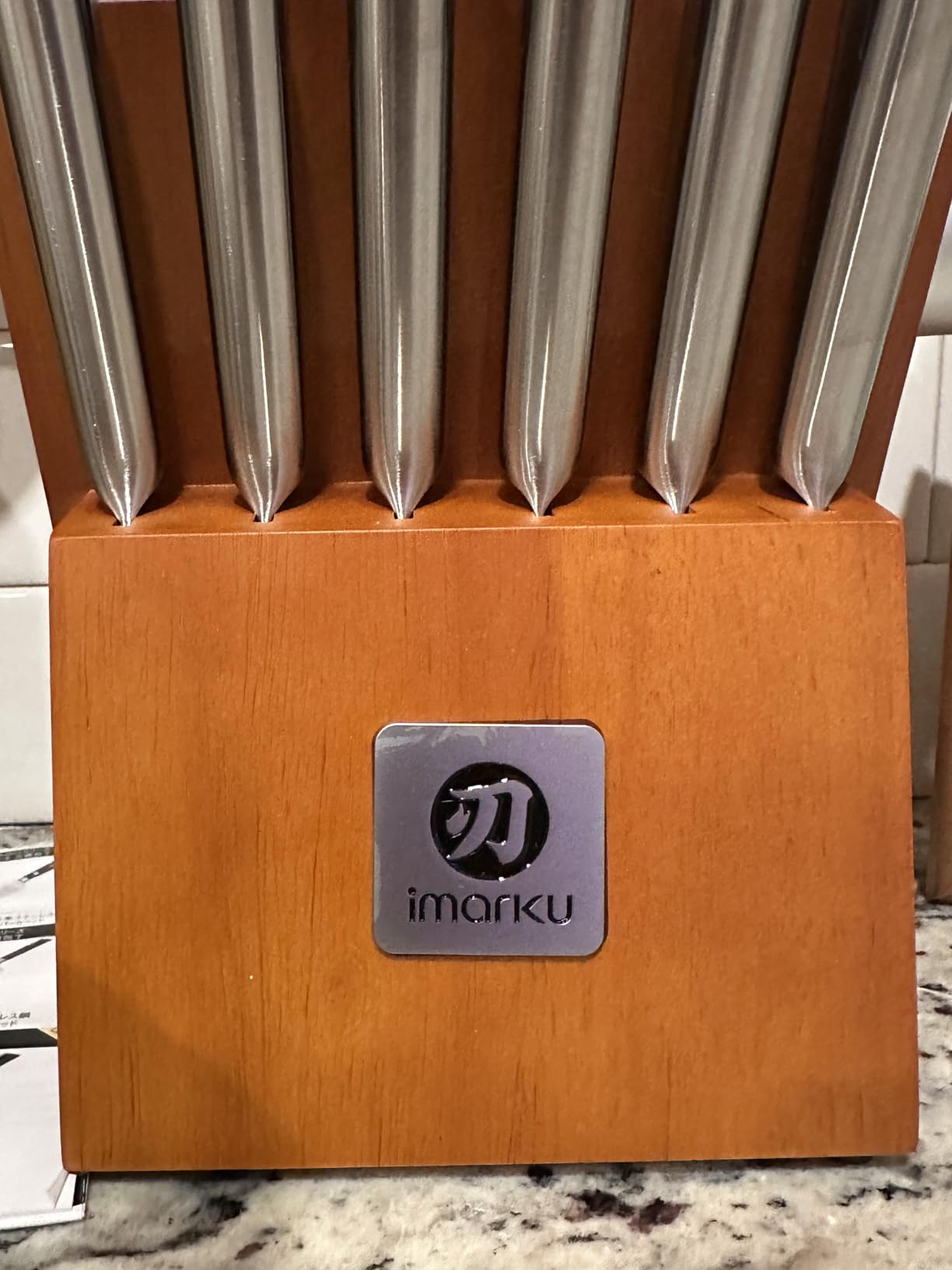 imarku Bread Knife 10 Inch: Japanese High Carbon Stainless Steel customer photo 1