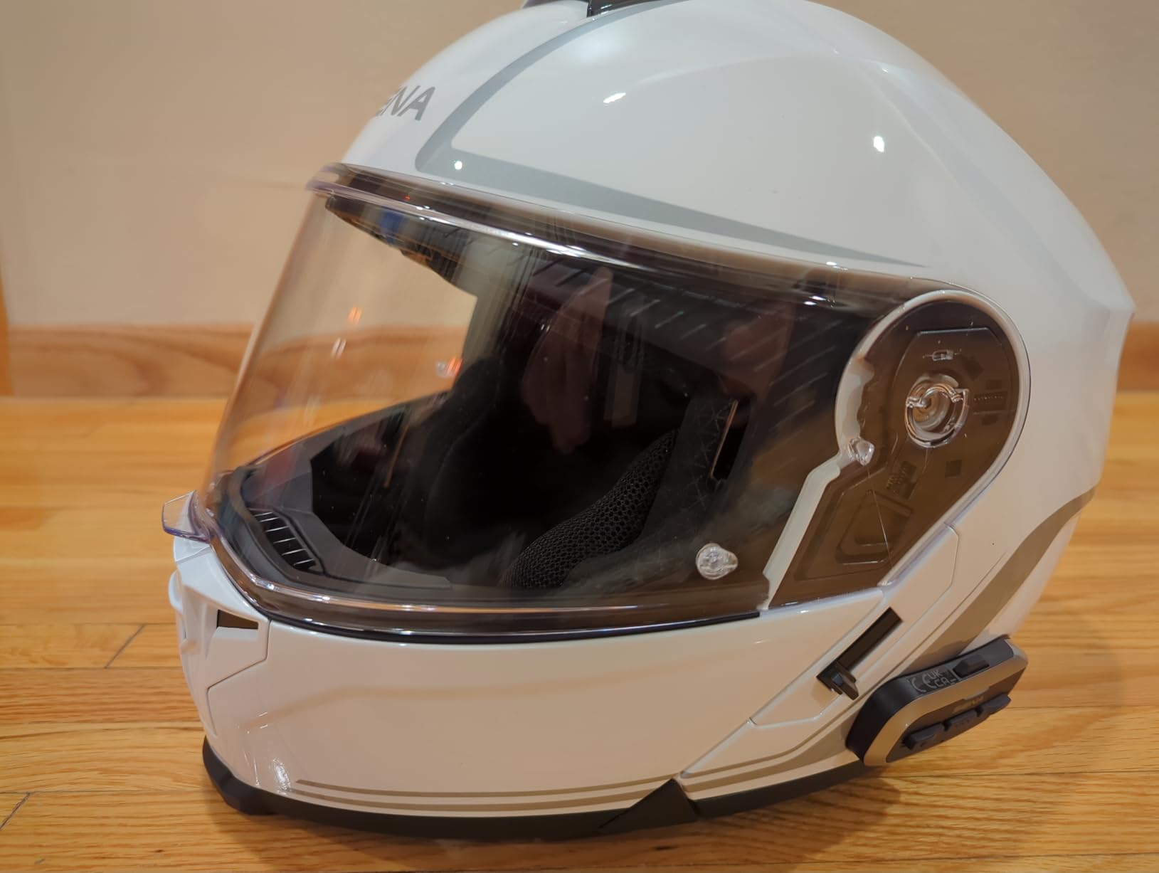 Sena OUTRUSH 2 Modular Smart Motorcycle Helmet with Bluetooth Connectivity and Mesh Intercom Communication customer photo 2