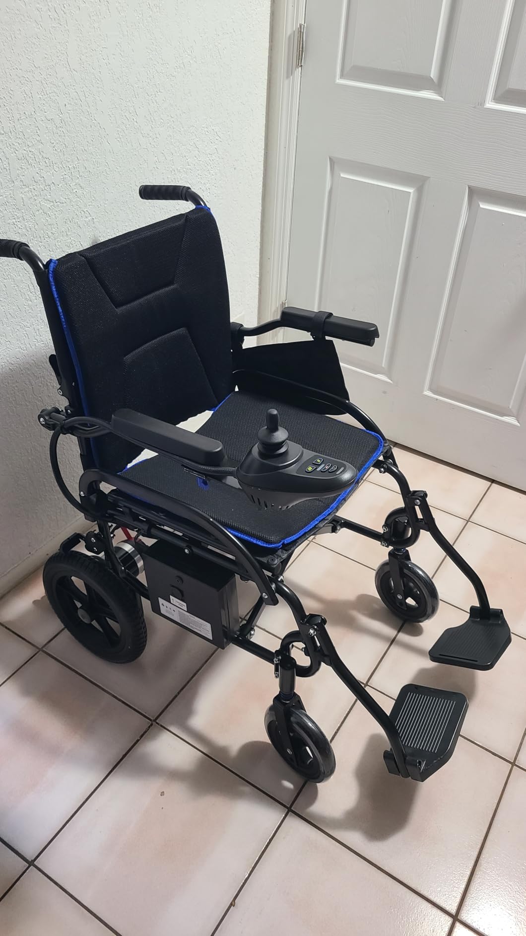 Vive Ultra Lightweight Electric Wheelchair for Adults - Foldable Power customer photo 1