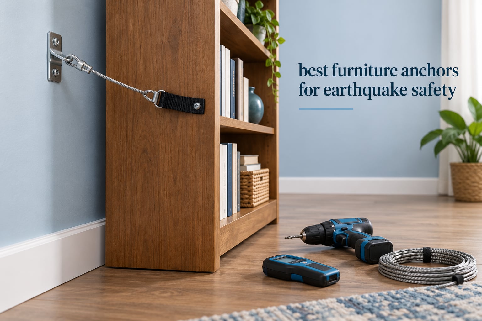 best furniture anchors for earthquake safety