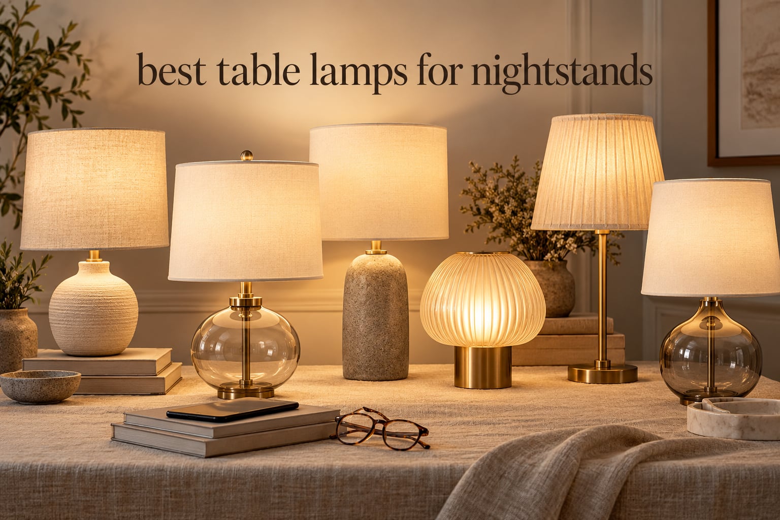 best table lamps for nightstands