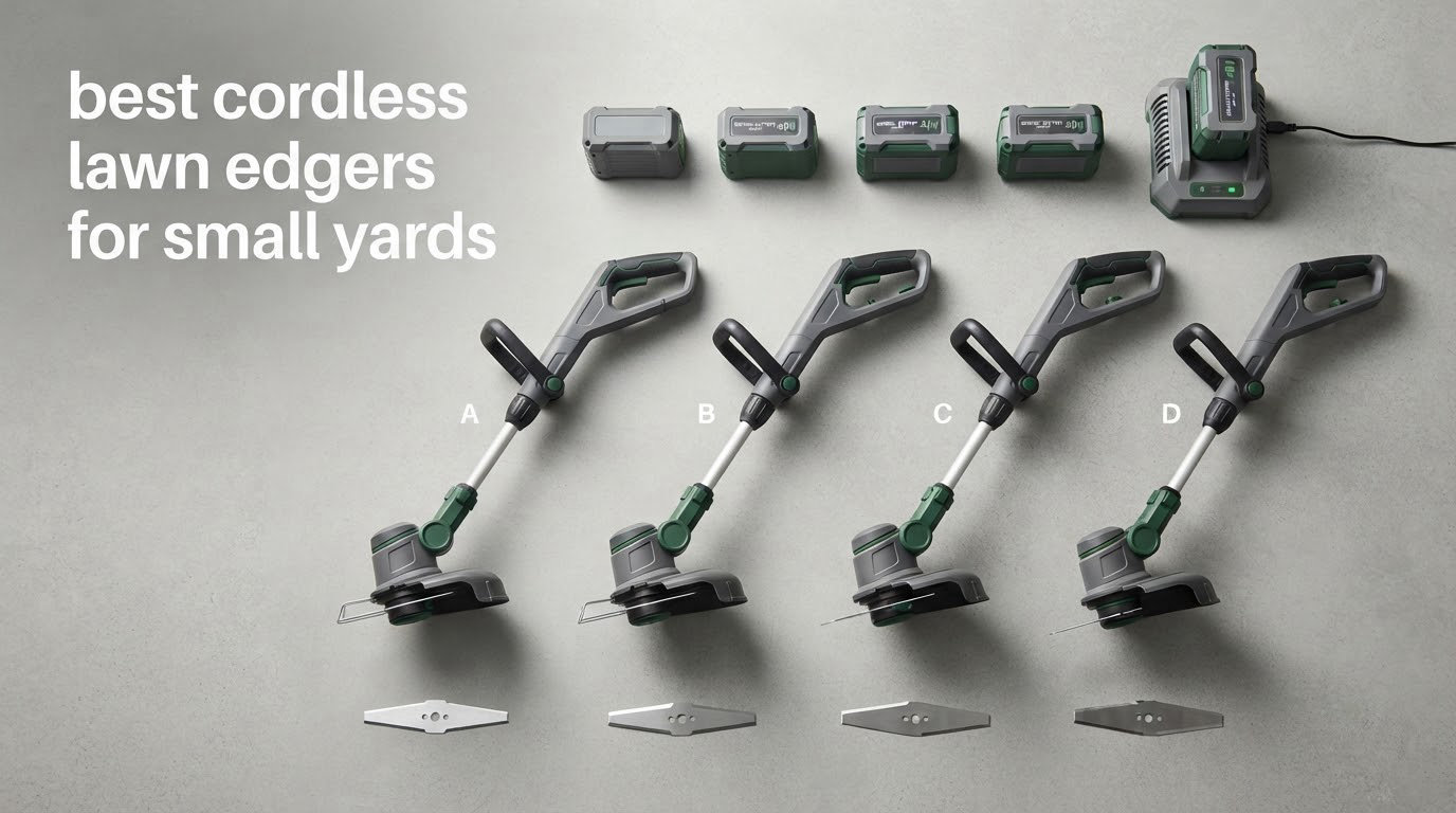 best cordless lawn edgers for small yards