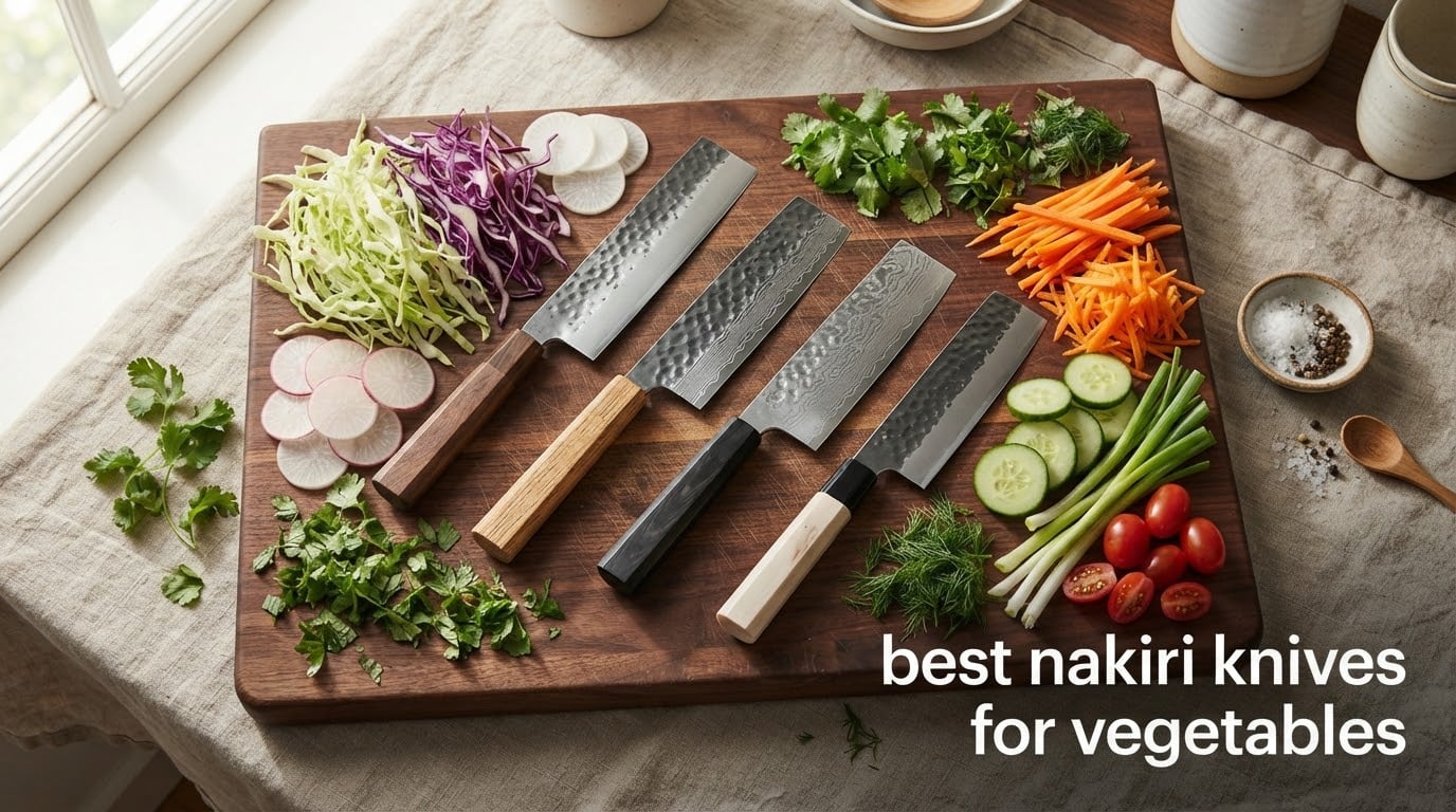best nakiri knives for vegetables