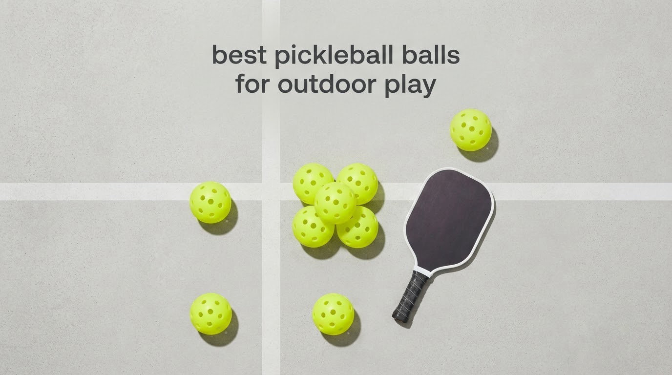 best pickleball balls for outdoor play