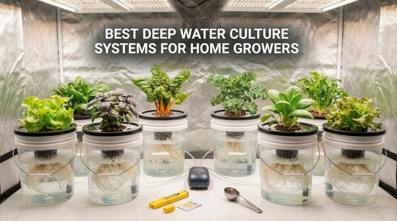 best deep water culture systems for home growers