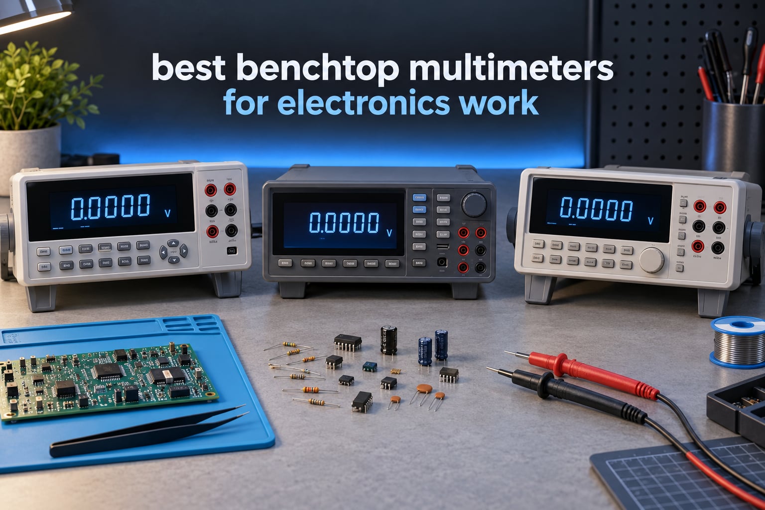 best benchtop multimeters for electronics work