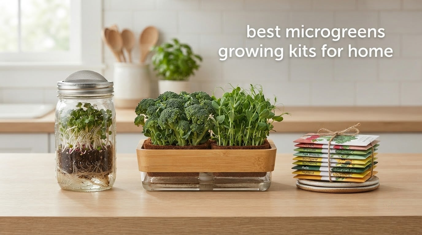 best microgreens growing kits for home