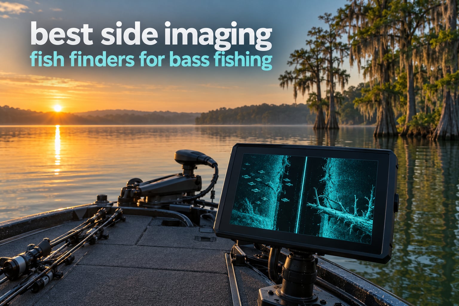 best side imaging fish finders for bass fishing
