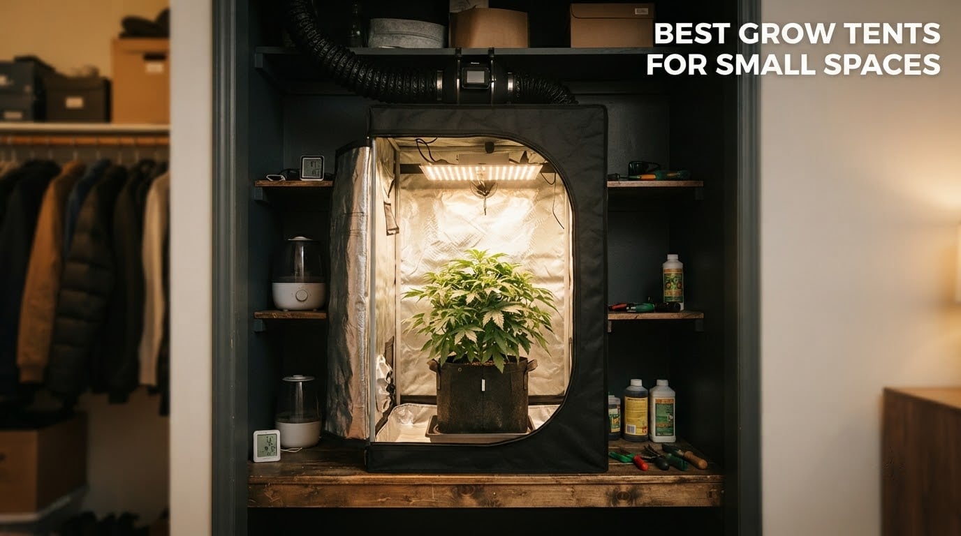 best grow tents for small spaces