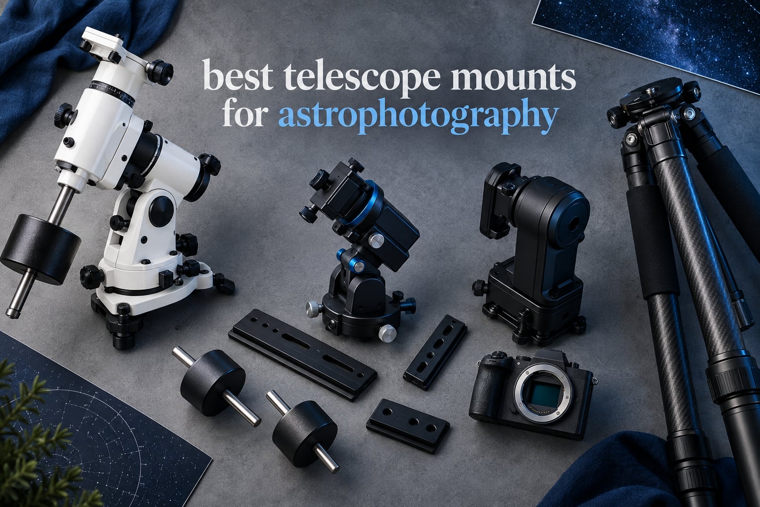 best telescope mounts for astrophotography