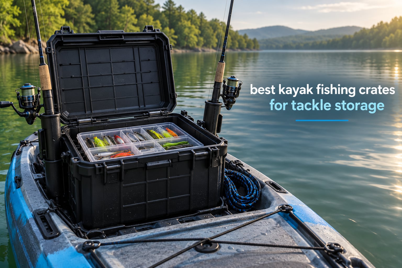 best kayak fishing crates for tackle storage