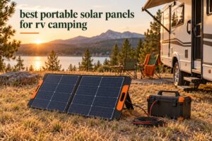 best portable solar panels for rv camping