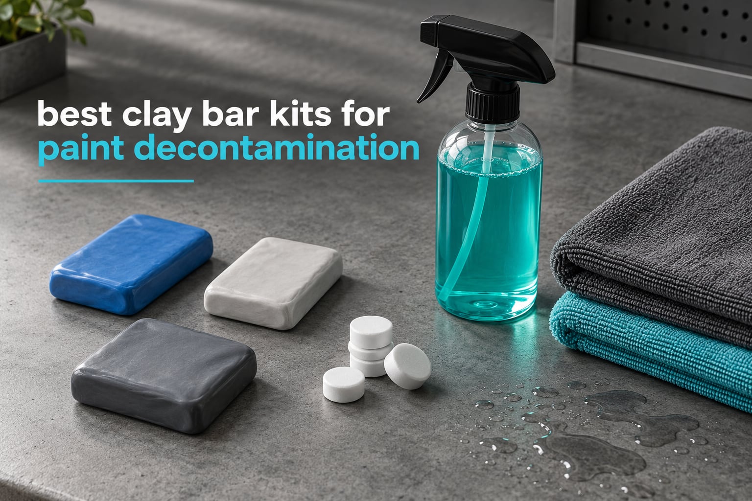 best clay bar kits for paint decontamination